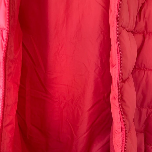Feel Good Store Orange-Red Zip Up Puffer Vest - Picture 8 of 9